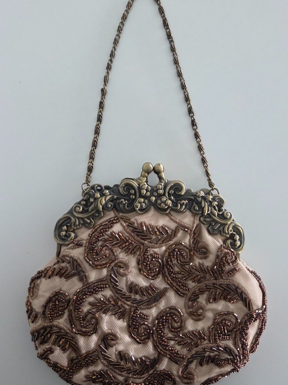 Beaded Art Nouveau Bag